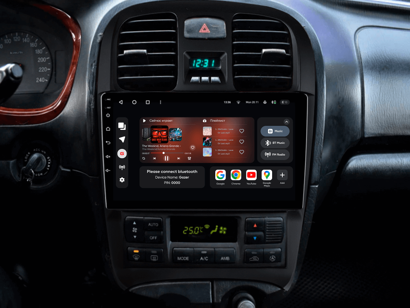 Купити Мультимедійна система Gazer T6009-EF PRO MAX до Hyundai Sonata 4 (EF) 2001-2012