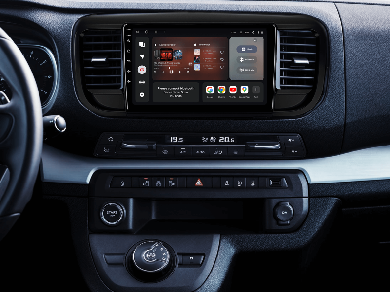 Купити Мультимедійна система Gazer T6009-EMP2 PRO MAX до Citroen Jumpy 3, SpaceTourer 1 2016-2021