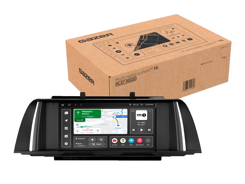 Купити Мультимедійна система Gazer T6009-F10/NBT PRO MAX до BMW 5 Series NBT (F10) 2013-2017