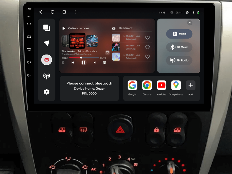 Купити Мультимедійна система Gazer T6009-G15 PRO MAX до Nissan Almera 3 2012-2018