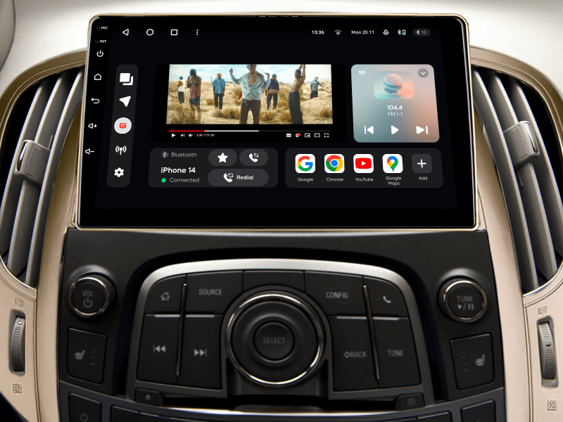 Купити Мультимедійна система Gazer T6009-G4 PRO MAX до Buick Lacrosse 2009-2013