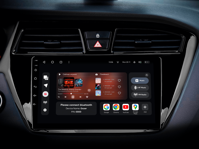 Купити Мультимедійна система Gazer T6009-GB PRO MAX до Hyundai i20 2 (GB) 2014-2018