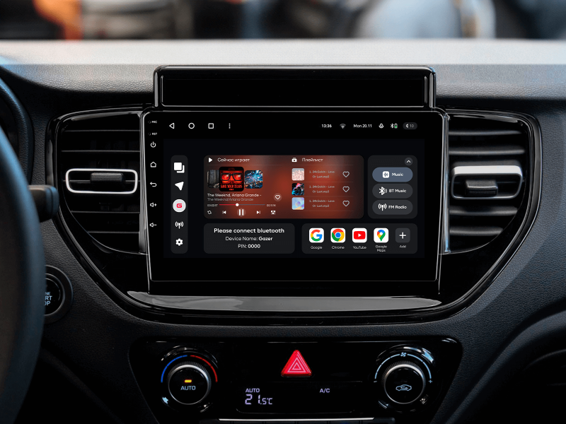 Купить Мультимедійна система Gazer T6009-HCF PRO MAX до Hyundai Solaris 2 (HC) 2020-2021