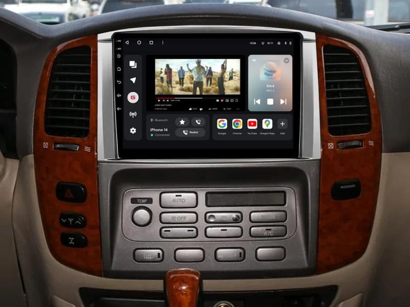 Buy Gazer T6009-J100 Pro Max Multimedia System to Toyota Land Cruiser 100 (J100) 2002-2007