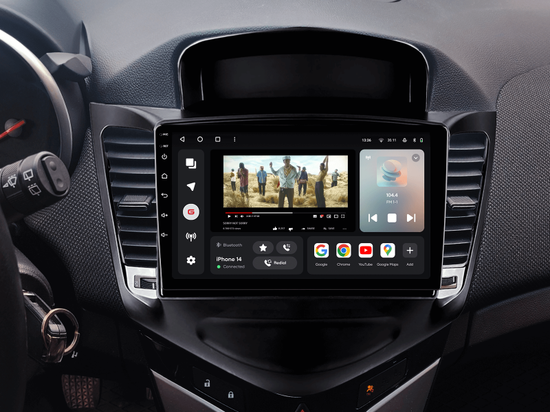 Buy Gazer T6009-J300 Pro Max Multimedia System to Chevrolet Cruze (J300) 2008-2014