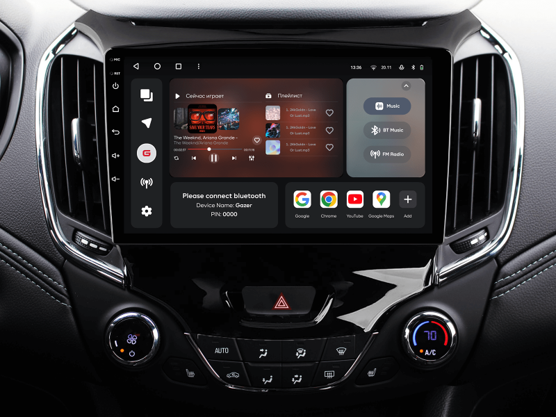 Купити Мультимедійна система Gazer T6009-J400 PRO MAX до Chevrolet Cruze 2 2015-2020