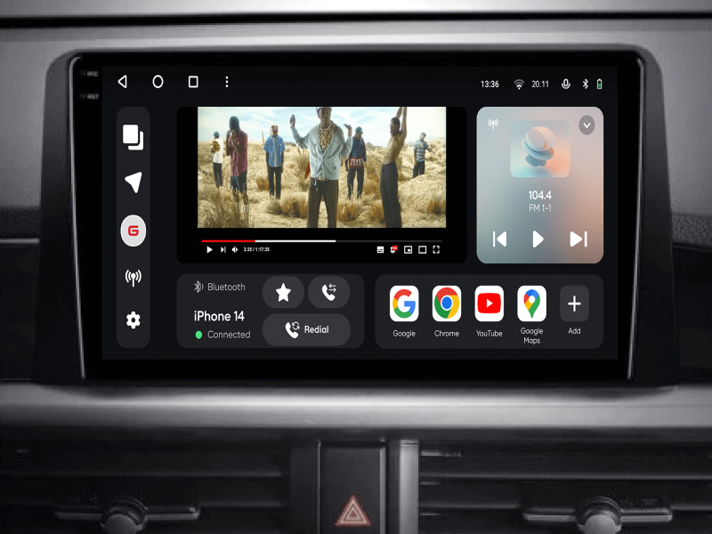 Buy Gazer T6009-Ja Pro Max Multimedia System to Kia Picanto (JA), Morning 2017-2020