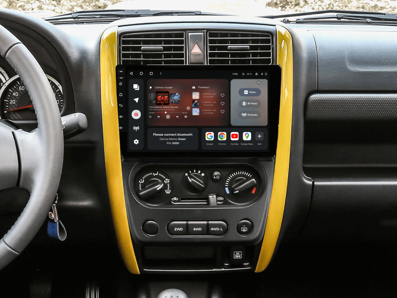 Buy Gazer T6009-JB23 Pro Max Multimedia System to Suzuki Jimny 3 (JB23) 2005-2019