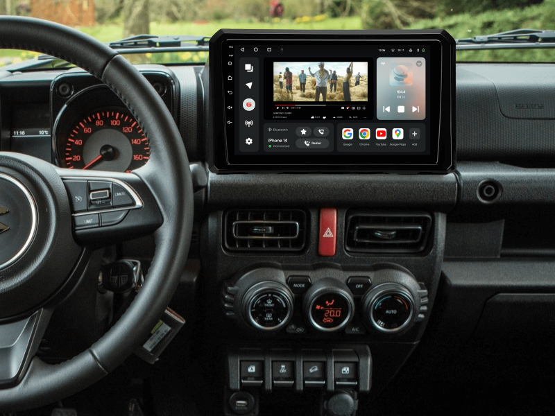 Buy Gazer T6009-JB64W Pro Max Multimedia System to Suzuki Jimny 4 (JB64W) 2018-2020