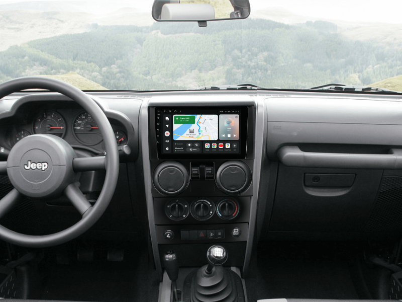 Buy Gazer T6009-JK Pro Max Multimedia System to Jeep Wrangler 3 (JK) 2008-2010