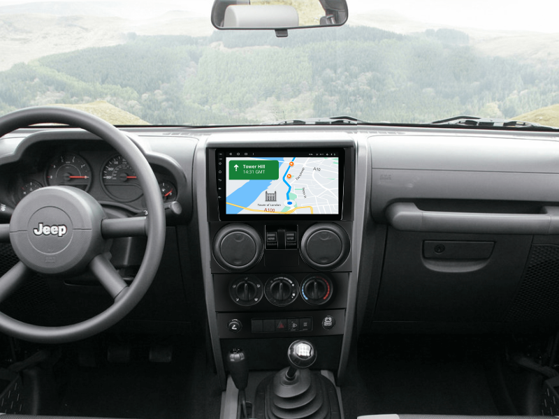 Buy Gazer T6009-JK Pro Max Multimedia System to Jeep Wrangler 3 (JK) 2008-2010