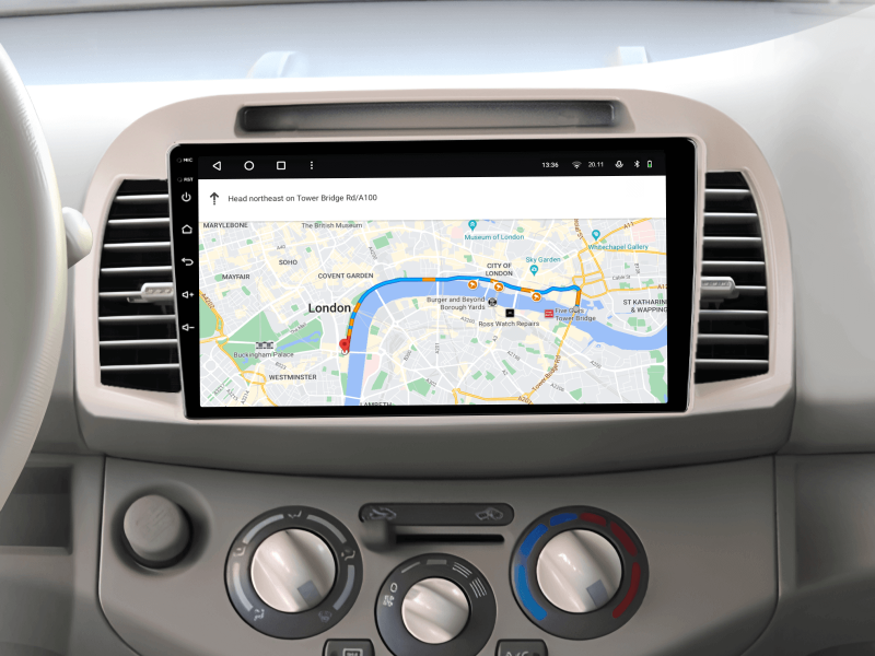 Buy Gazer T6009-K12 Pro Max Multimedia System to Nissan March (K12) 2002-2010