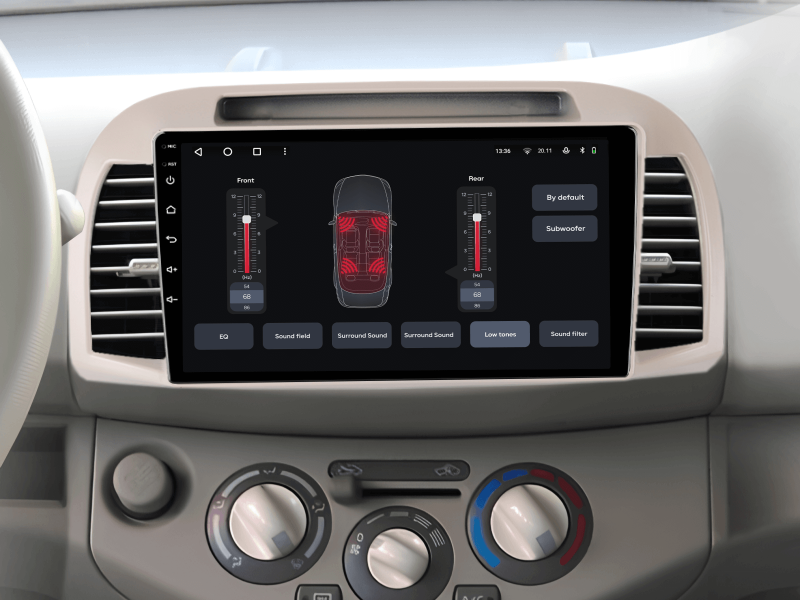 Buy Gazer T6009-K12 Pro Max Multimedia System to Nissan March (K12) 2002-2010