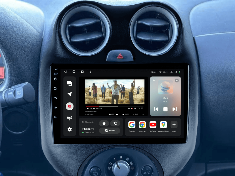 Купити Мультимедійна система Gazer T6009-K13 PRO MAX до Nissan Micra, March 2010-2013