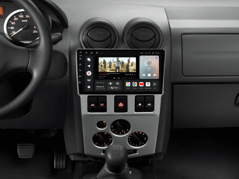 Buy Gazer T6009-L90 Pro Max Multimedia System to Renault Logan 1 (L90) 2004-2009