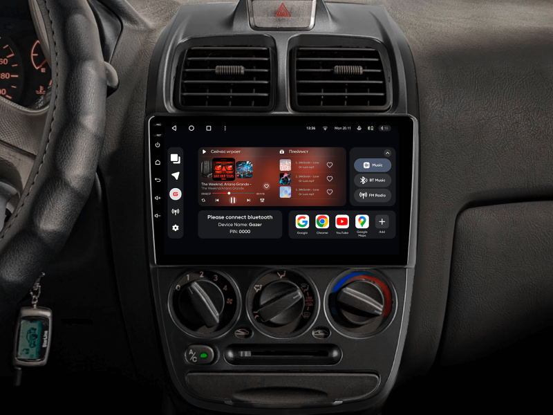 Buy Gazer T6009-LC Pro Max Multimedia System to Hyundai Accent 2 (LC) 1999-2012