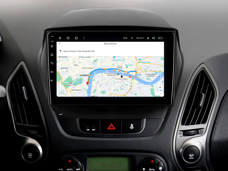 Buy Gazer T6009-LM/H PRO Max Multimedia System to Hyundai Tucson 2, IX35 (LM) 2009-2015