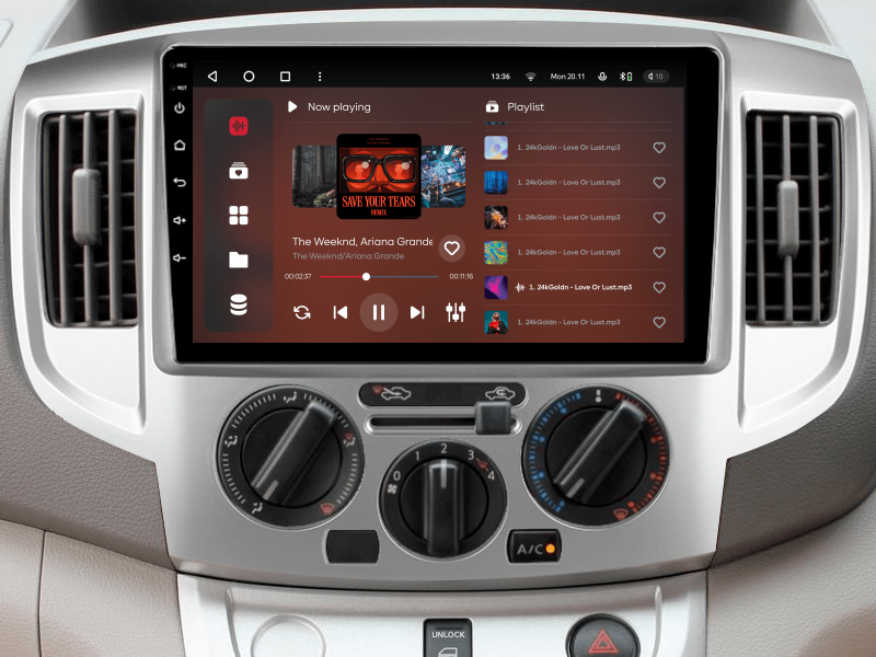 Buy Gazer T6009-M20 Pro Max Multimedia System to Nissan NV200 (M20) 2009-2023