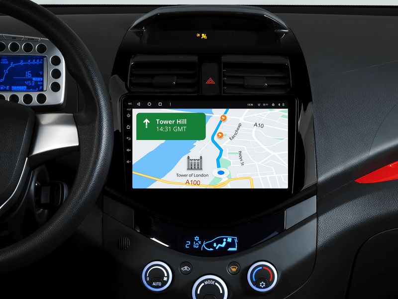 Buy Gazer T6009-M300 Pro Max Multimedia System to Chevrolet Spark (M300) 2009-2016