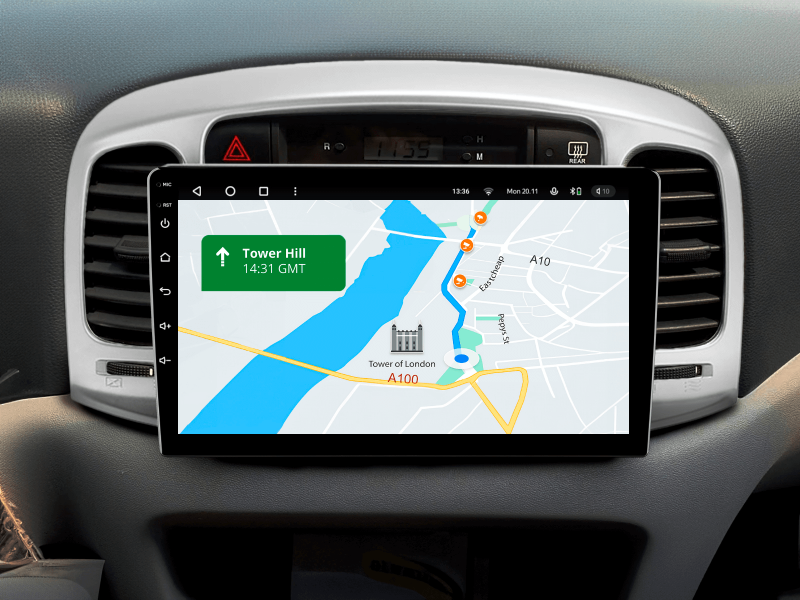 Buy Gazer T6009-Mc Pro Max Multimedia System to Hyundai Accent 3 (MC) 2006-2011