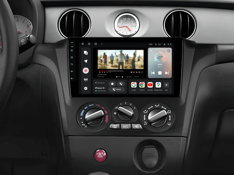 Buy Gazer T6009-Mcu Pro Max Multimedia System to Mitsubishi Outlander 1 2002-2008