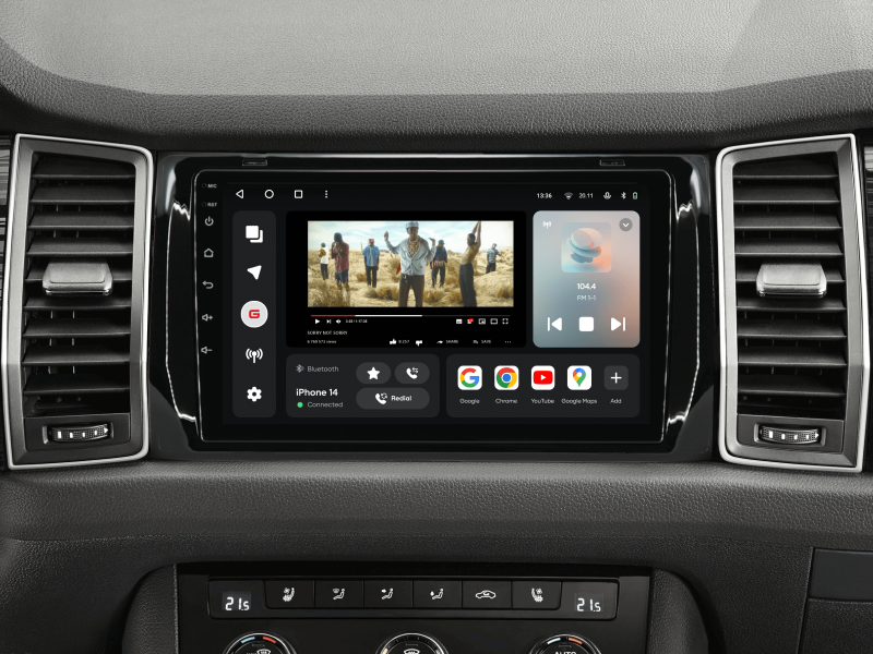 Купити Мультимедійна система Gazer T6009-NS7/H PRO MAX до Skoda Kodiaq (NS7) 2016-2021, Karoq (NU7) 2017-2021