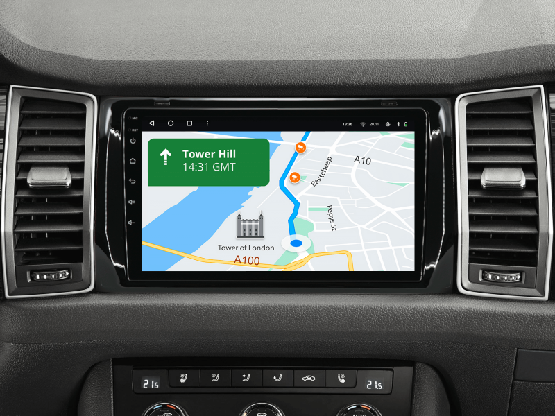 Buy Gazer T6009-NS7/L Pro Max Multimedia System to Skoda Kodiaq (NS7) 2016-2021, Karoq (NU7) 2017-2021