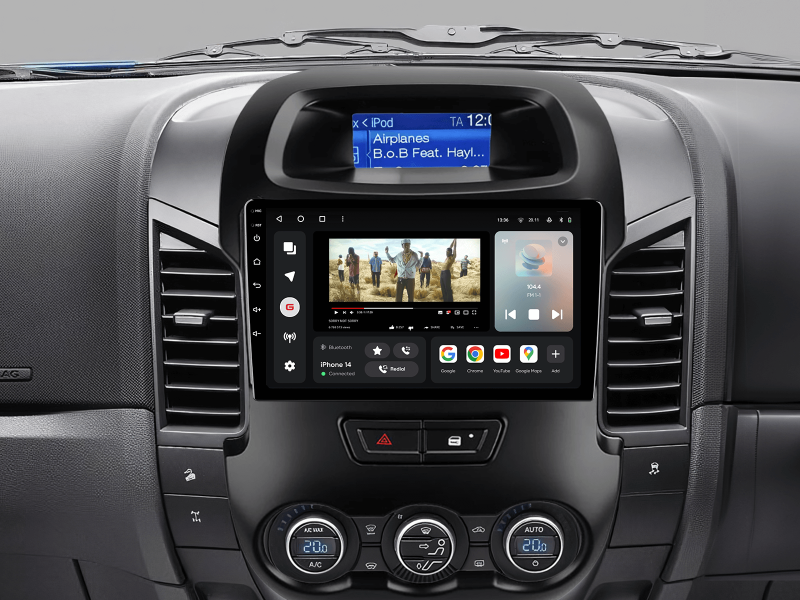 Buy Gazer T6009-P703 Pro Max Multimedia System to Ford Ranger 2015-2022