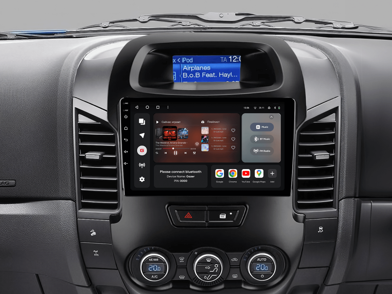 Buy Gazer T6009-P703 Pro Max Multimedia System to Ford Ranger 2015-2022