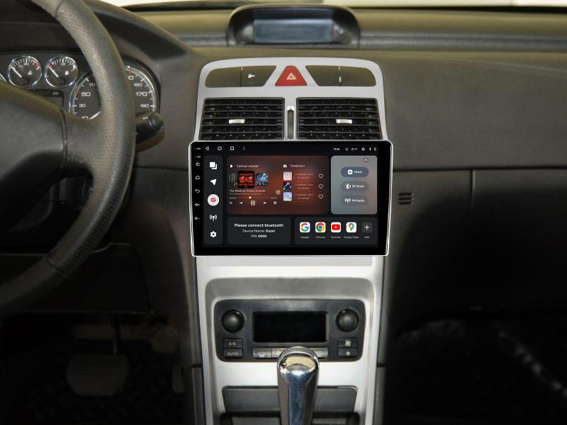 Buy Gazer T6009-PF2 Pro Max Multimedia System to Peugeot 307 2001-2008