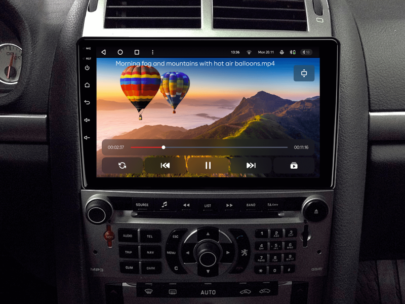 Buy Gazer T6009-PF3 Pro Max Multimedia System to Peugeot 407 1 2004-2011