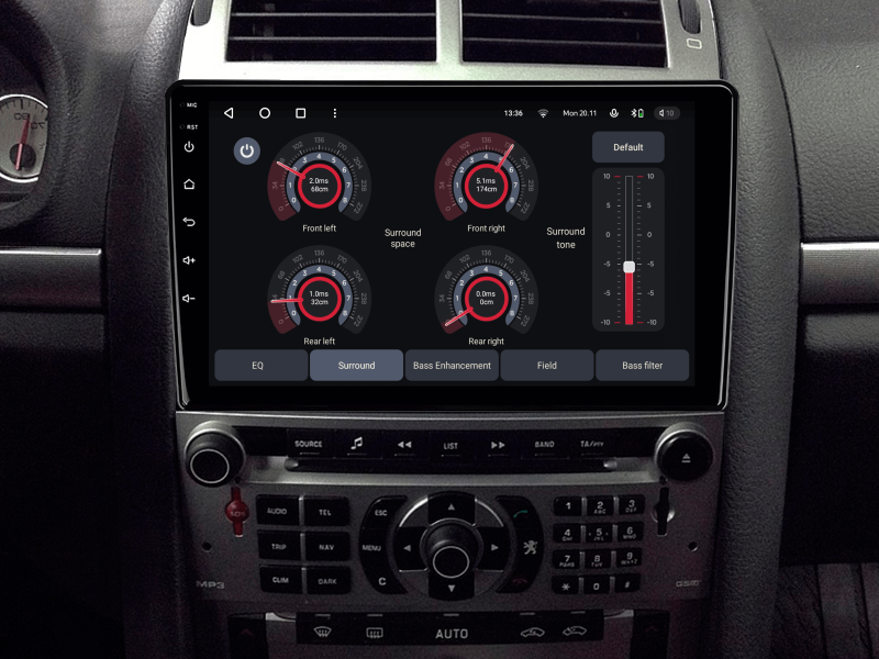 Buy Gazer T6009-PF3 Pro Max Multimedia System to Peugeot 407 1 2004-2011