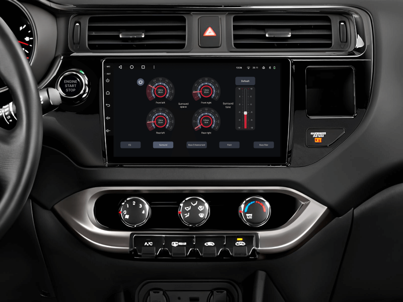 Buy Gazer T6009-Q Pro Max Multimedia System to Kia Rio 4 (Qb) 2011-2015