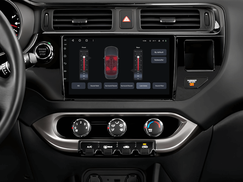 Buy Gazer T6009-Q Pro Max Multimedia System to Kia Rio 4 (Qb) 2011-2015