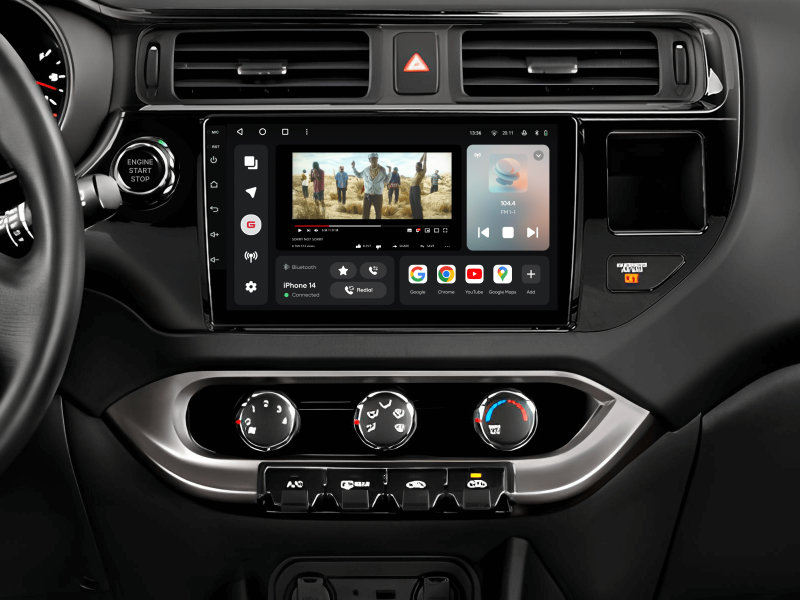 Buy Gazer T6009-Q Pro Max Multimedia System to Kia Rio 4 (Qb) 2011-2015