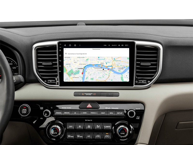 Buy Gazer T6009-QU Max Multimedia System to Kia Sportage 4 (QL) 2016-2018