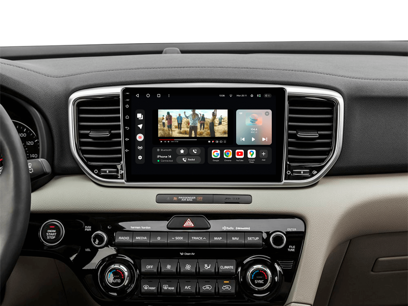 Buy Gazer T6009-QU Max Multimedia System to Kia Sportage 4 (QL) 2016-2018