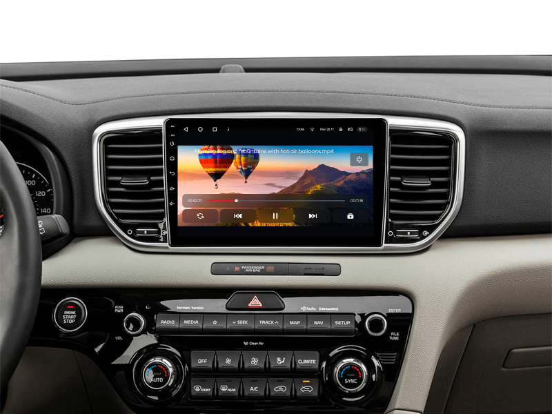 Buy Gazer T6009-QU Max Multimedia System to Kia Sportage 4 (QL) 2016-2018