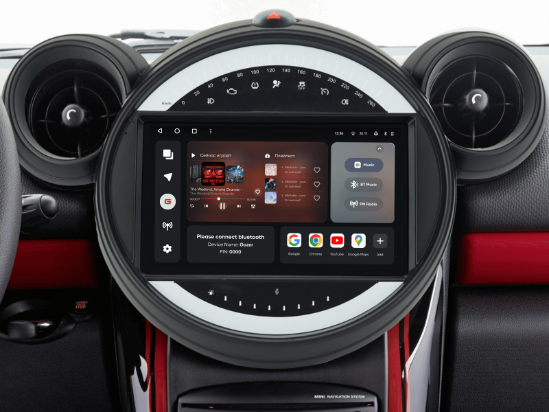 Купити Мультимедійна система Gazer T6009-R56F PRO MAX до Mini 2010-2016