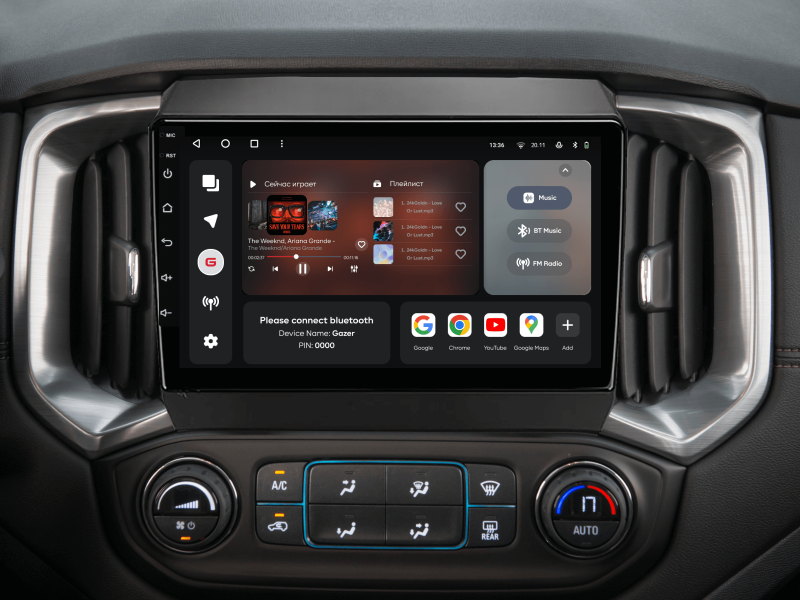 Buy Gazer T6009-RGF Pro Max Multimedia System to Isuzu D-Max, Mu-X 2017-2019