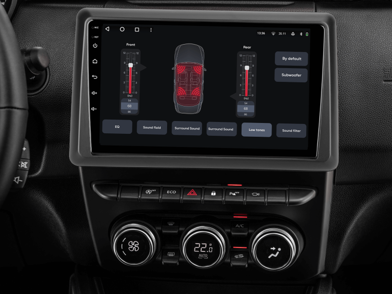 Buy Gazer T6009-Rhm Pro Max Multimedia System to Renault Duster 2 (HM) 2020-2023, Arkana 1 2019-2023