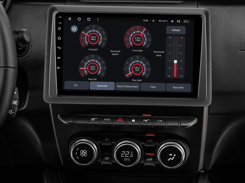 Buy Gazer T6009-Rhm Pro Max Multimedia System to Renault Duster 2 (HM) 2020-2023, Arkana 1 2019-2023