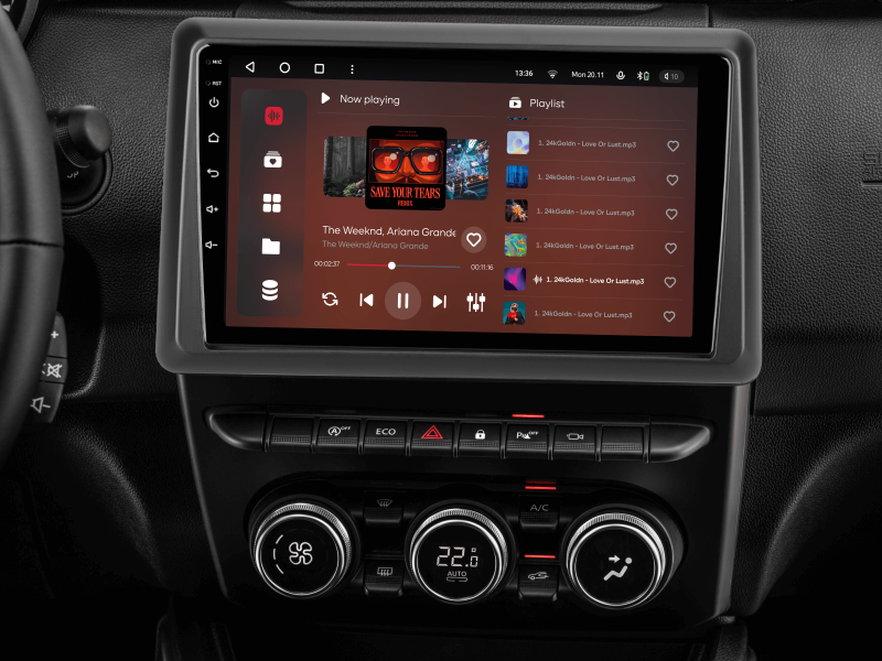 Buy Gazer T6009-Rhm Pro Max Multimedia System to Renault Duster 2 (HM) 2020-2023, Arkana 1 2019-2023