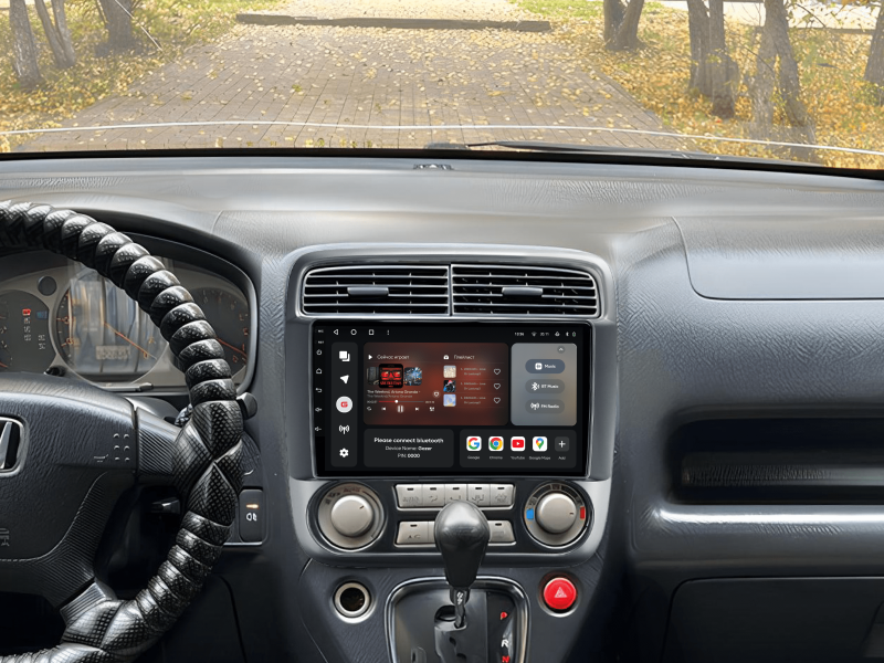 Buy Gazer T6009-Rn Pro Max Multimedia System to Honda Stream 1 2000-2006