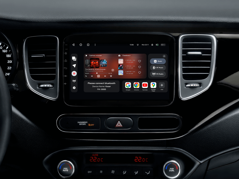 Купити Мультимедійна система Gazer T6009-RP PRO MAX до Kia Carens 3 (RP) 2013-2019