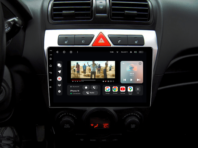 Buy Gazer T6009-Saf Pro Max Multimedia System to Kia Picanto (SA), Morning 2007-2011