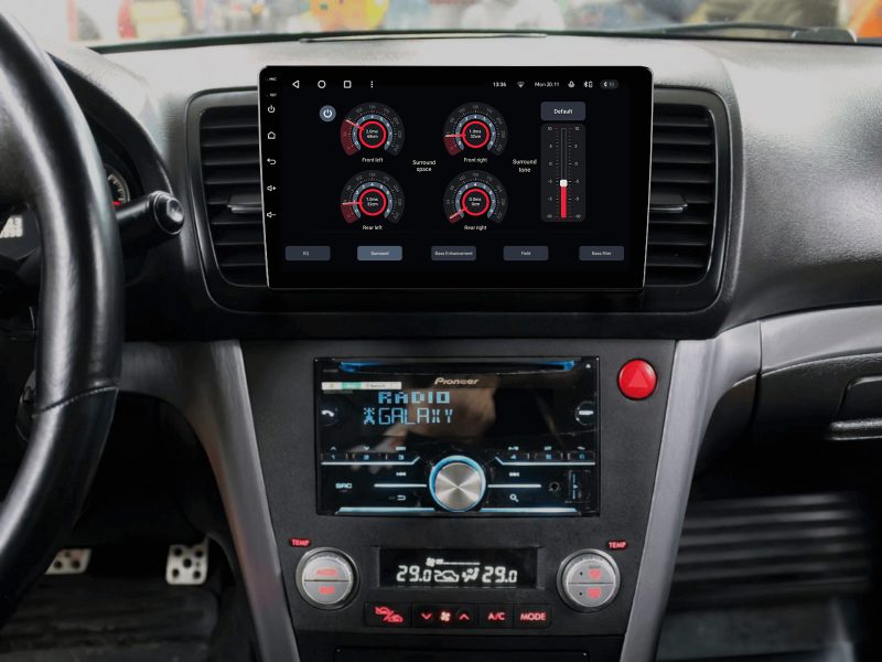 Buy Gazer T6009-SBL PRO Max Multimedia System to Subaru Outback 3 (BL), Legacy 4 2003-2009