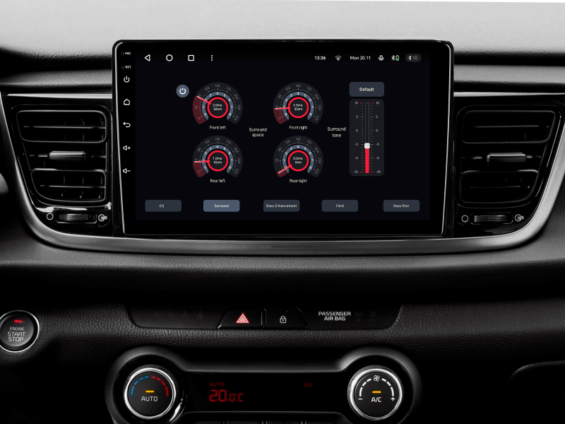 Buy Gazer T6009-SC Pro Max Multimedia System to Kia Rio Cross 2016-2020