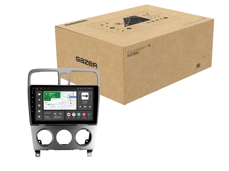 Buy Gazer T6009-SG Pro Max Multimedia System to Subaru Forester 2 (SG) 2002-2008