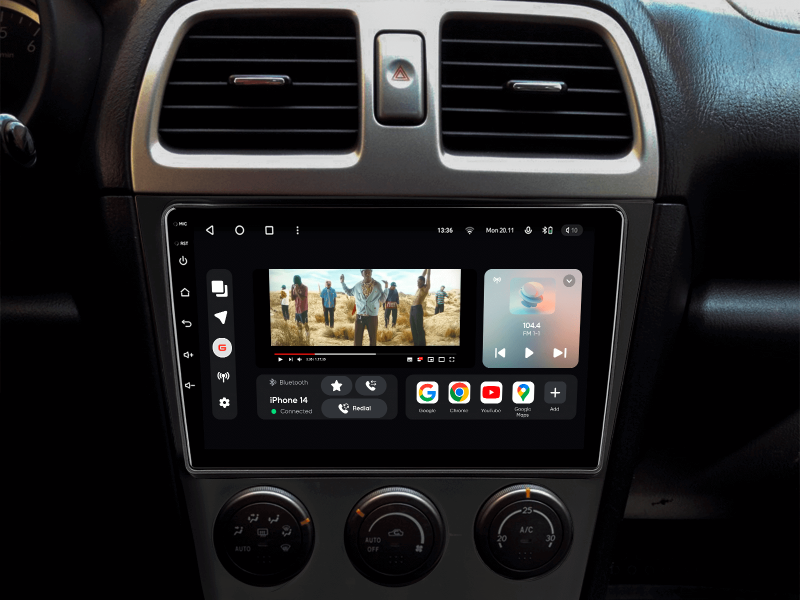 Buy Gazer T6009-SGD PRO MAX Multimedia System to Subaru Impreza (GD, GG) 2002-2007